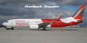 Chandigarh-Singapore-flight