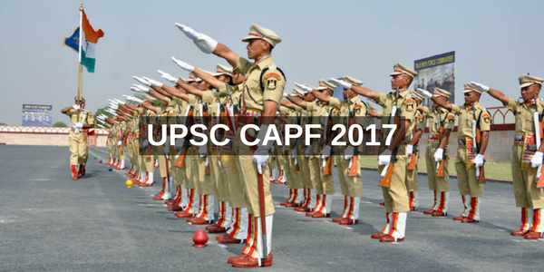 UPSC-CAPF-2017