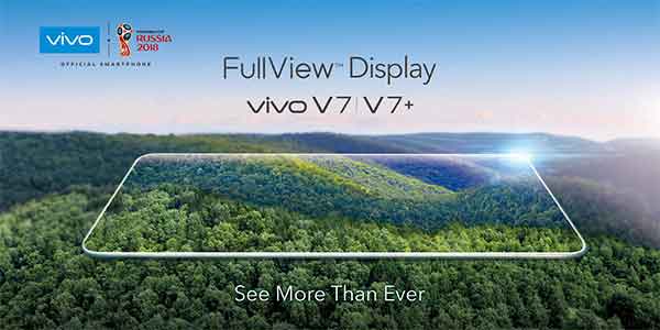 Image result for Vivo V7+ With 24-Megapixel Front Camera Launched in India: Price, Specifications
