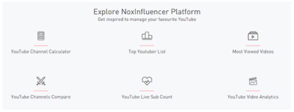 Noxinfluencer Review Look At How Noxinfluencer Can Enhance Your Youtube Channel Video Growth ► trends for subscriber, global & country rank, one year ranking ► youtube money calculator，estimated youtuber earnings ► youtuber live sub. enhance your youtube channel video growth